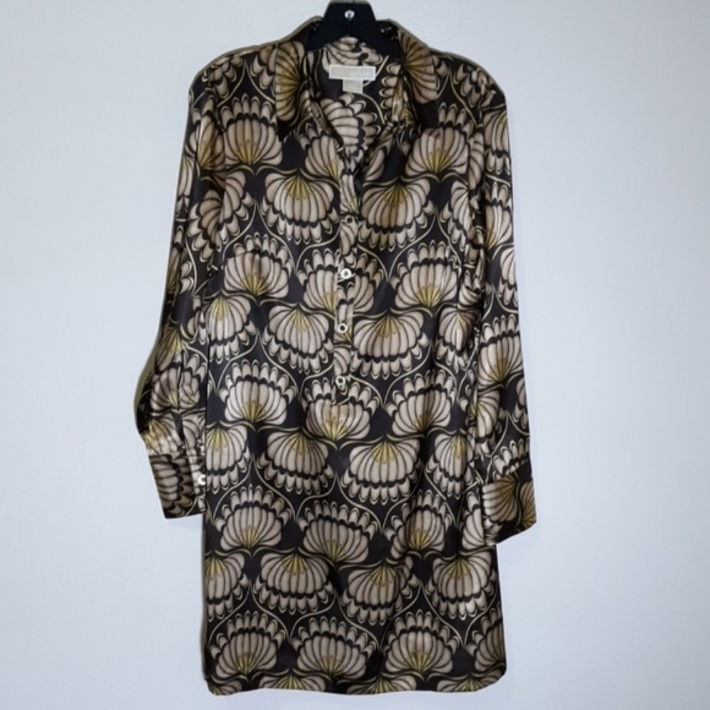 MICHAEL Michael Kors Patterned Shirt Dress
